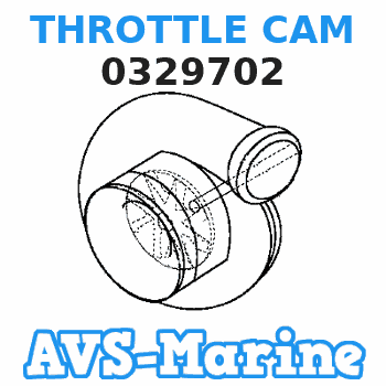 0329702 THROTTLE CAM JOHNSON