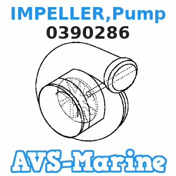 0390286 IMPELLER,Pump JOHNSON