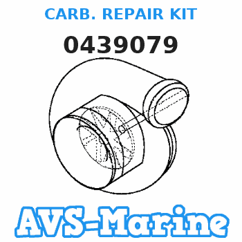 0439079 CARB. REPAIR KIT JOHNSON