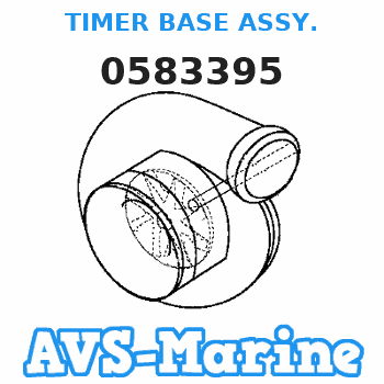 0583395 TIMER BASE ASSY. JOHNSON