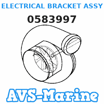 0583997 ELECTRICAL BRACKET ASSY. JOHNSON