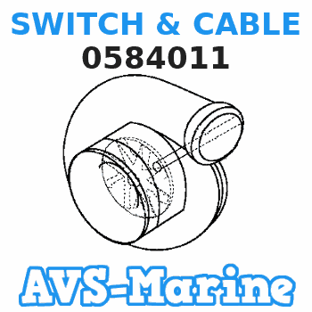 0584011 SWITCH & CABLE JOHNSON