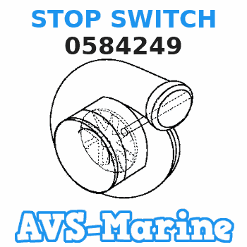 0584249 STOP SWITCH JOHNSON