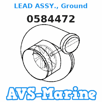 0584472 LEAD ASSY., Ground JOHNSON