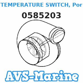 0585203 TEMPERATURE SWITCH, Port JOHNSON