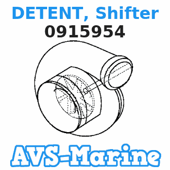 0915954 DETENT, Shifter JOHNSON