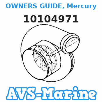 10104971 OWNERS GUIDE, Mercury Mariner