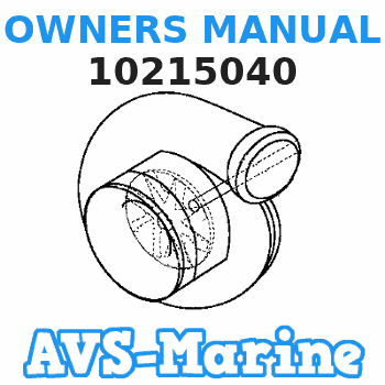 10215040 OWNERS MANUAL Mariner