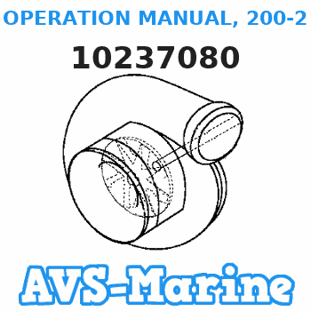 10237080 OPERATION MANUAL, 200-275 L6, 4-Stroke, English Mariner