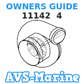 11142 4 OWNERS GUIDE Mariner
