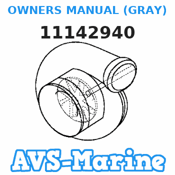 11142940 OWNERS MANUAL (GRAY) Mariner