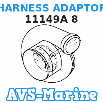 11149A 8 HARNESS ADAPTOR Mariner