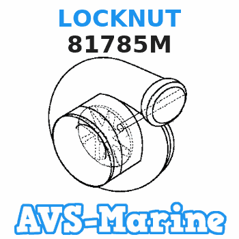 81785M LOCKNUT Mariner