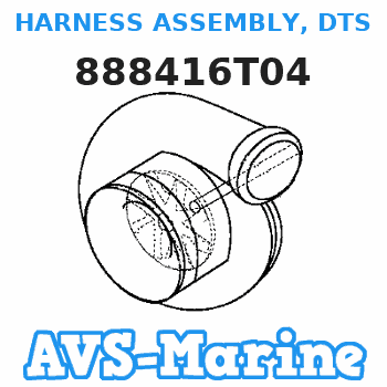 888416T04 HARNESS ASSEMBLY, DTS Mariner
