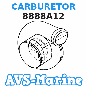 8888A12 CARBURETOR Mariner