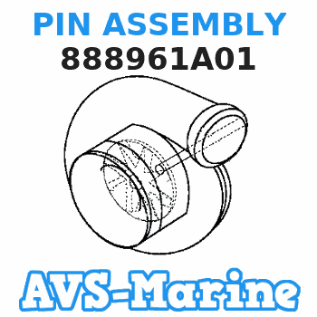 888961A01 PIN ASSEMBLY Mariner
