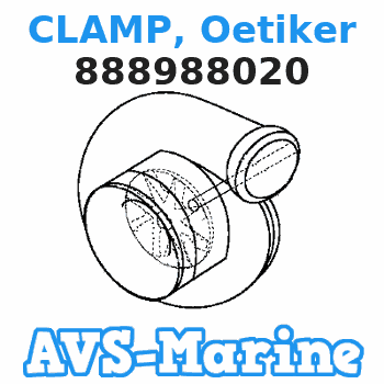 888988020 CLAMP, Oetiker Mariner