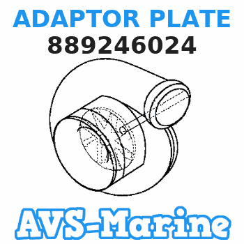 889246024 ADAPTOR PLATE Mariner