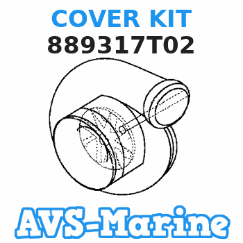 889317T02 COVER KIT Mariner