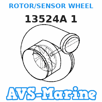 13524A 1 ROTOR/SENSOR WHEEL Mercruiser