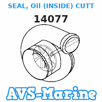 14077 SEAL, Oil (INSIDE) CUTTER SEAL Mercruiser