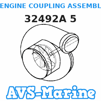 32492A 5 ENGINE COUPLING ASSEMBLY Mercruiser