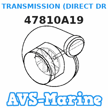 47810A19 TRANSMISSION (DIRECT DRIVE) Mercruiser