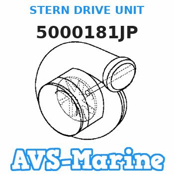 5000181JP STERN DRIVE UNIT Mercruiser