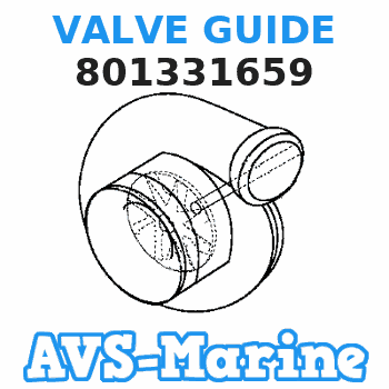 801331659 VALVE GUIDE Mercruiser