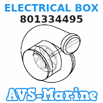 801334495 ELECTRICAL BOX Mercruiser