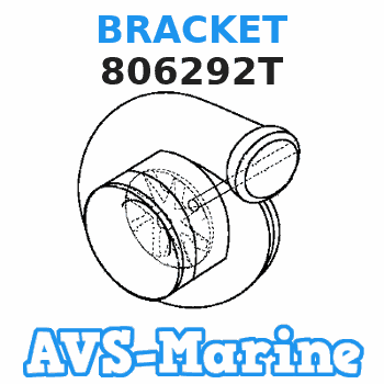 806292T BRACKET Mercruiser
