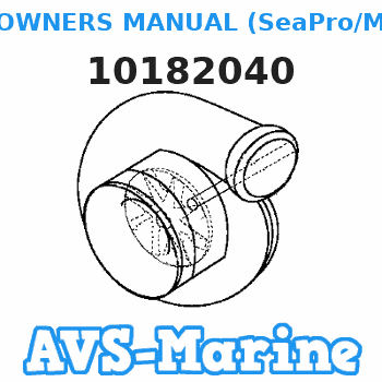 10182040 OWNERS MANUAL (SeaPro/Marathon) Mercury
