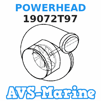 19072T97 POWERHEAD Mercury