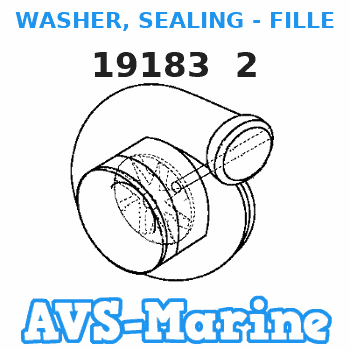 19183 2 WASHER, SEALING - FILLER SCREW Mercury
