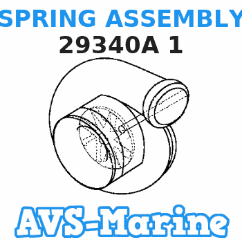 29340A 1 SPRING ASSEMBLY Mercury