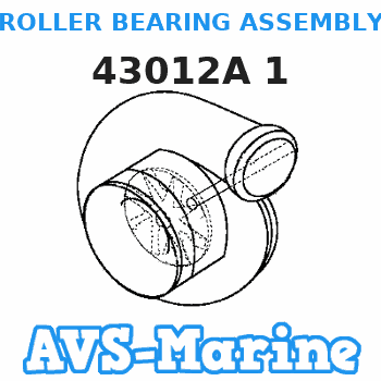 43012A 1 ROLLER BEARING ASSEMBLY Mercury