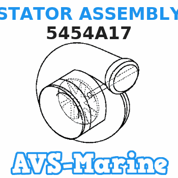 5454A17 STATOR ASSEMBLY Mercury