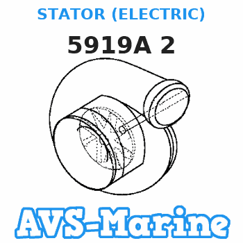 5919A 2 STATOR (ELECTRIC) Mercury