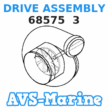 68575 3 DRIVE ASSEMBLY Mercury