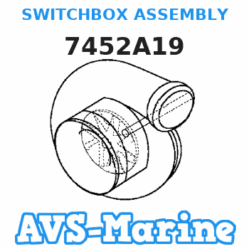 7452A19 SWITCHBOX ASSEMBLY Mercury