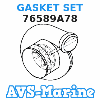 76589A78 GASKET SET Mercury
