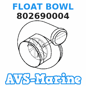 802690004 FLOAT BOWL Mercury