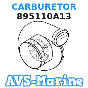 895110A13 CARBURETOR Mercury