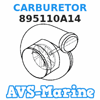 895110A14 CARBURETOR Mercury
