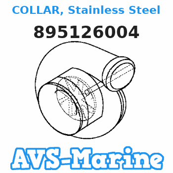 895126004 COLLAR, Stainless Steel (6.3 mm) Mercury