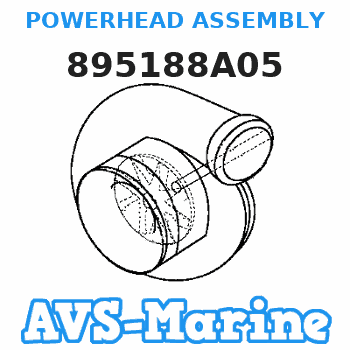 895188A05 POWERHEAD ASSEMBLY Mercury