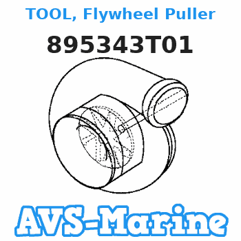 895343T01 TOOL, Flywheel Puller Mercury