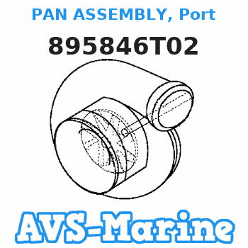 895846T02 PAN ASSEMBLY, Port Mercury