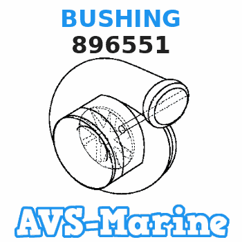 896551 BUSHING Mercury