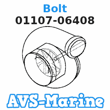 01107-06408 Bolt Suzuki